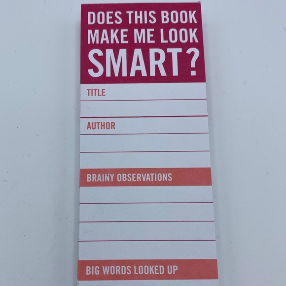 Set of multiple ‘this book...look smart’ bookmarks - Picture 3 of 7